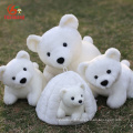 Gros Noël Animal Poupée Personnalisé GiantLargeMini Doux Peluche Peluche Ours Polaire Jouets